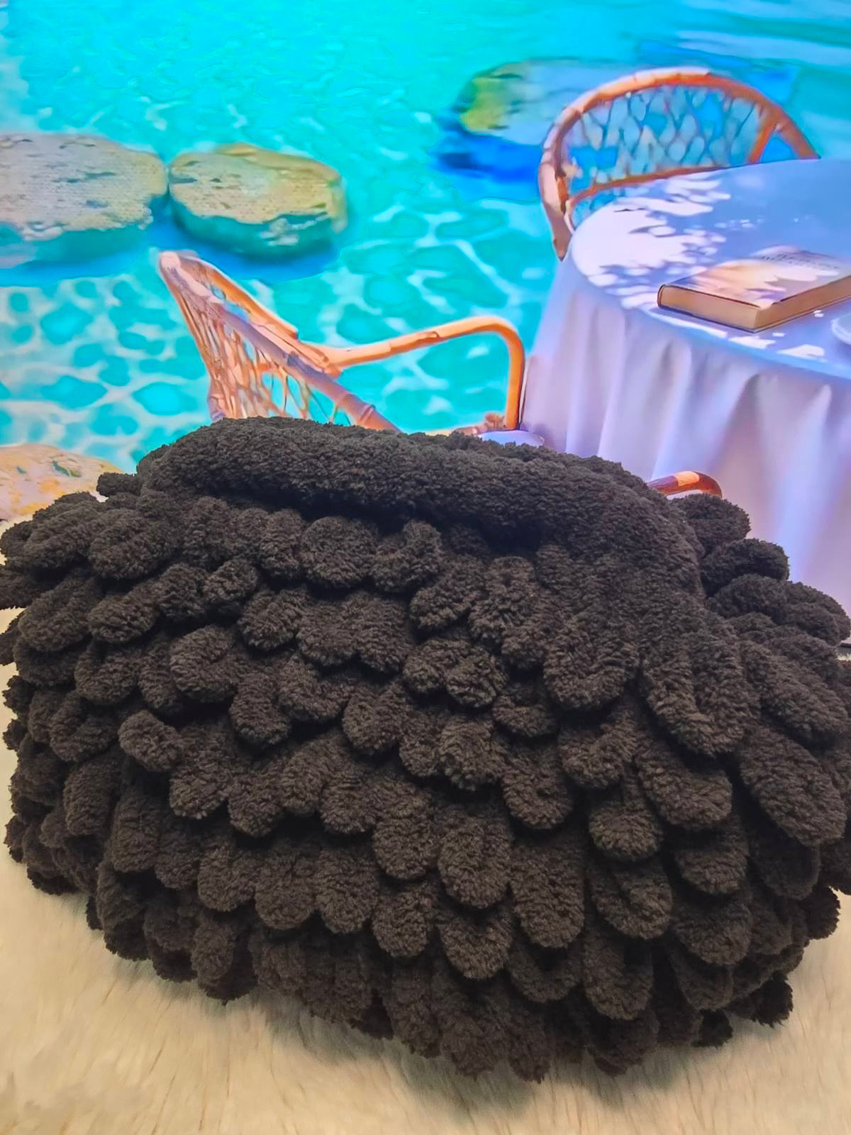 Handmade crochet bag