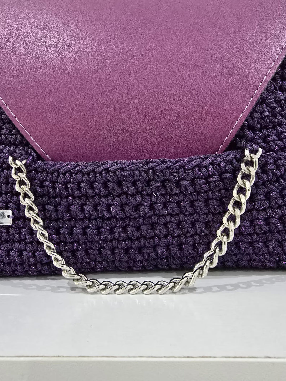 Handmade crochet bag