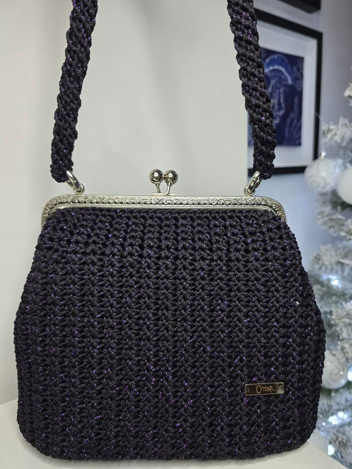 Handmade crochet bag