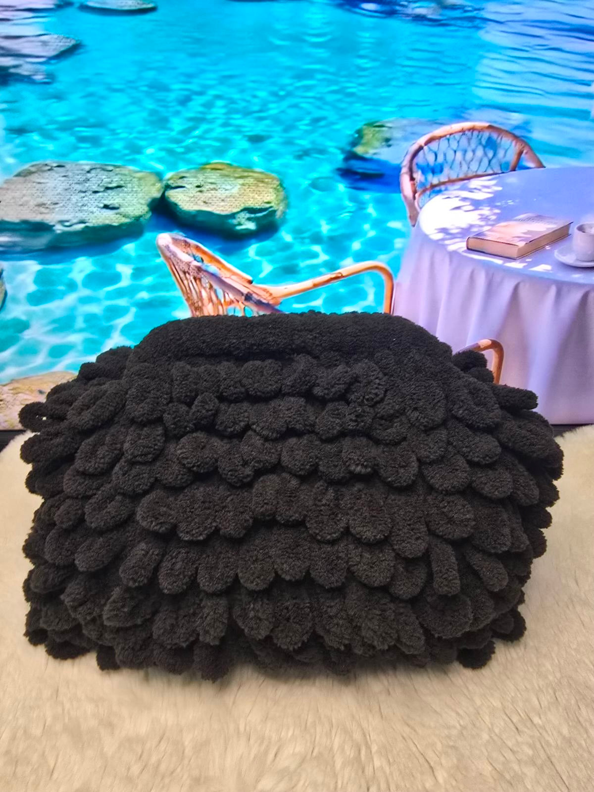 Handmade crochet bag