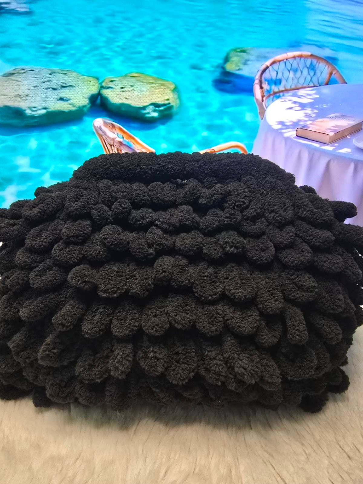 Handmade crochet bag