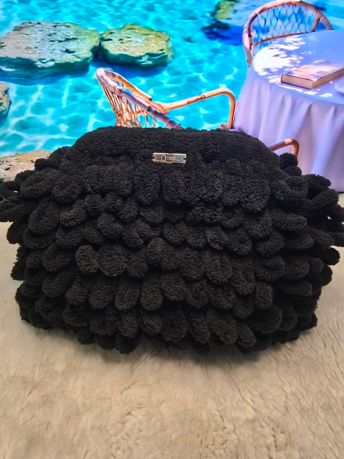 Handmade crochet bag