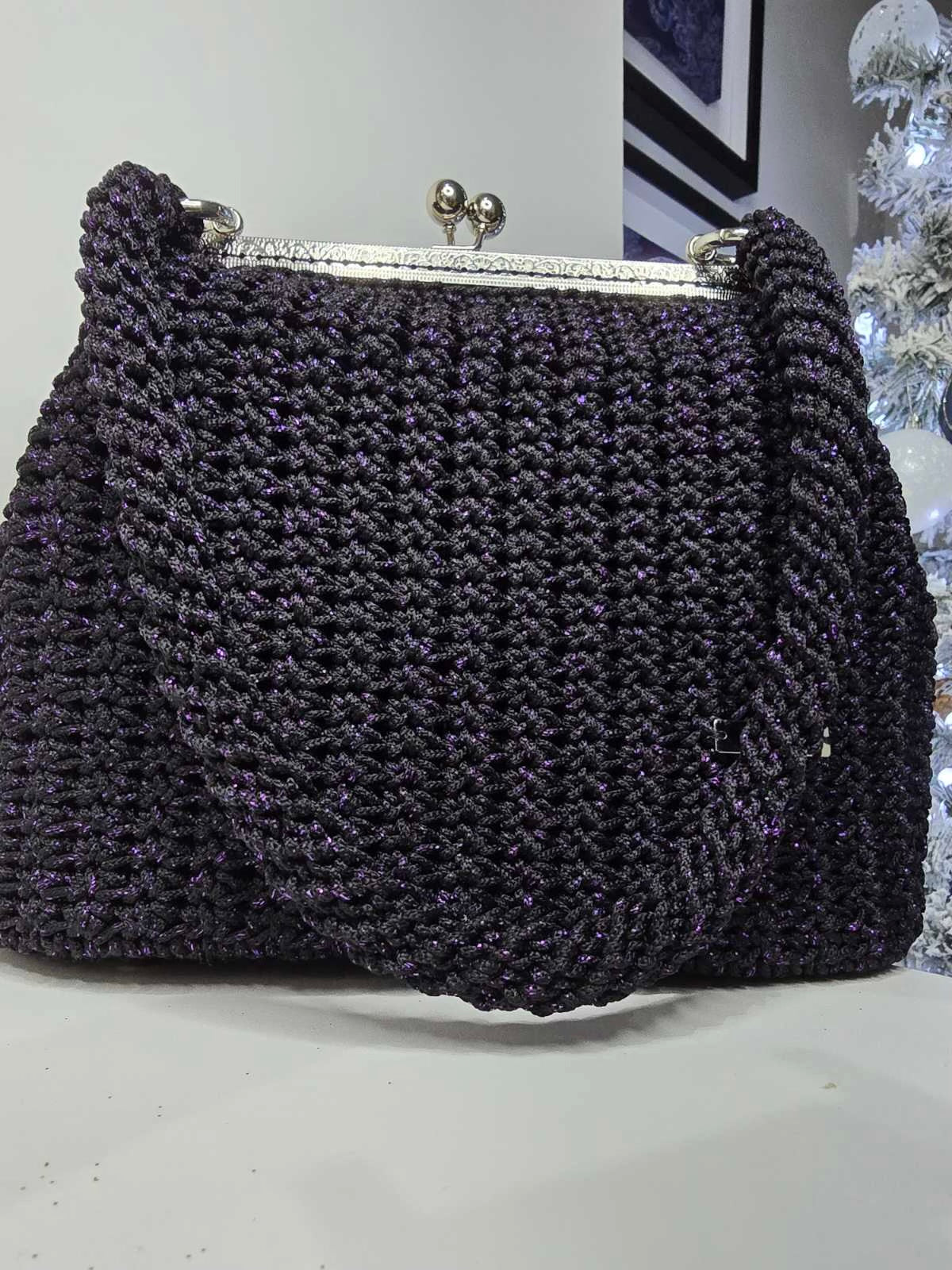 Handmade crochet bag