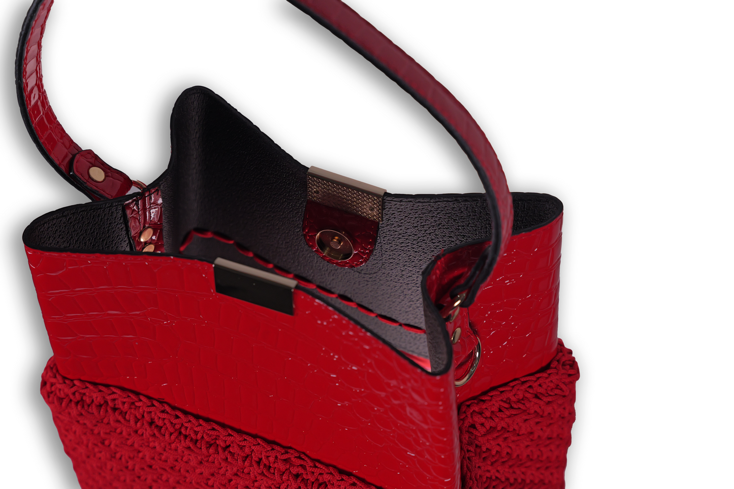 Handmade crochet bag