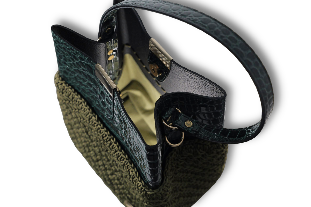 Handmade crochet bag