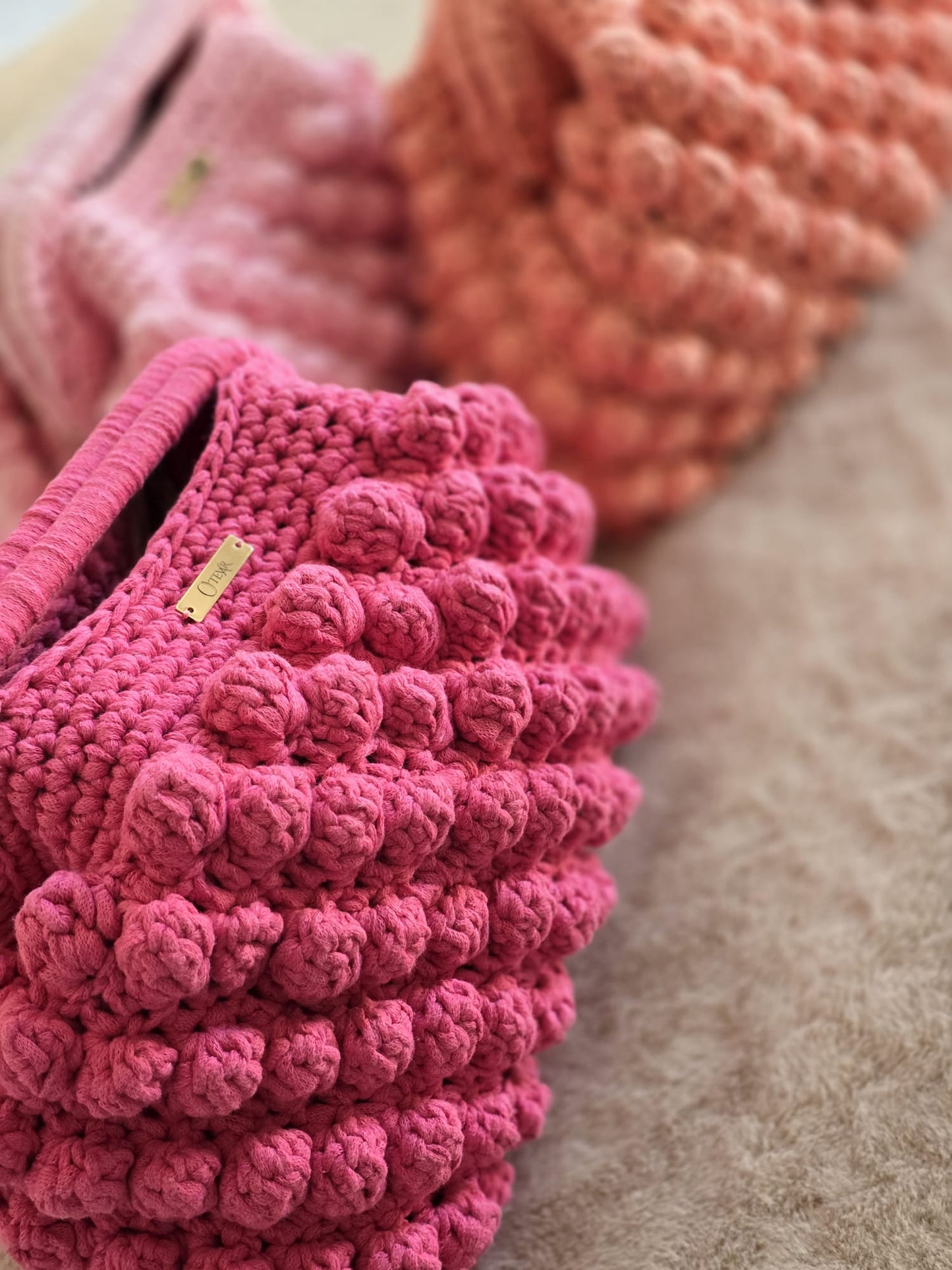 Handmade crochet bag