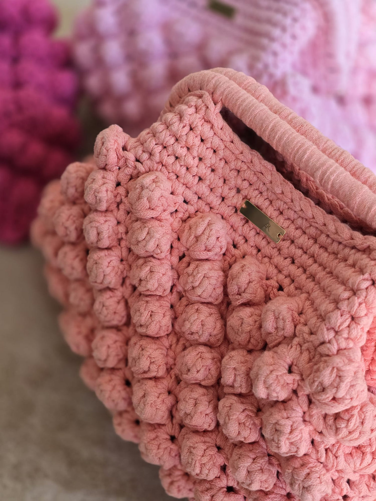 Handmade crochet bag