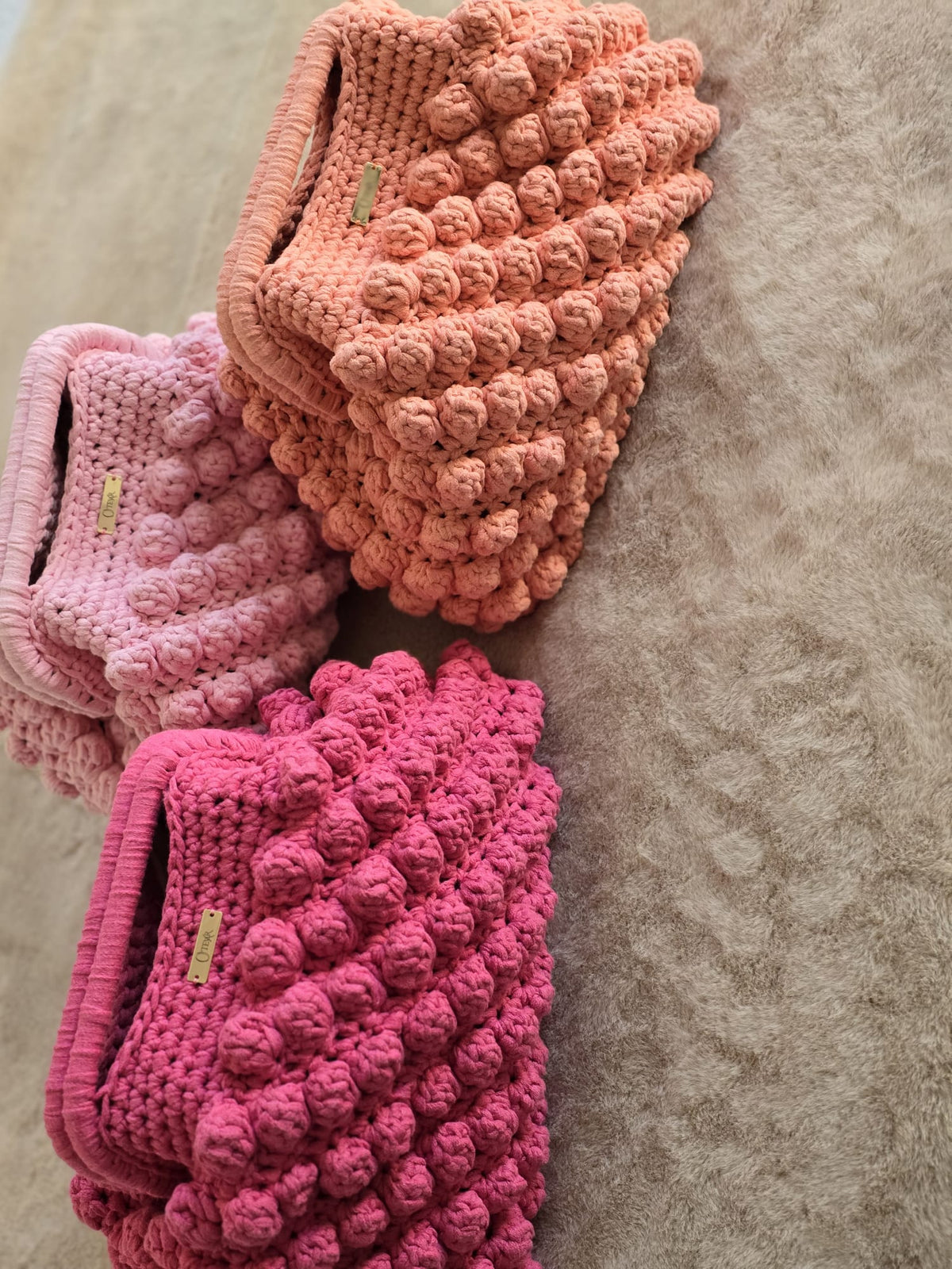 Handmade crochet bag