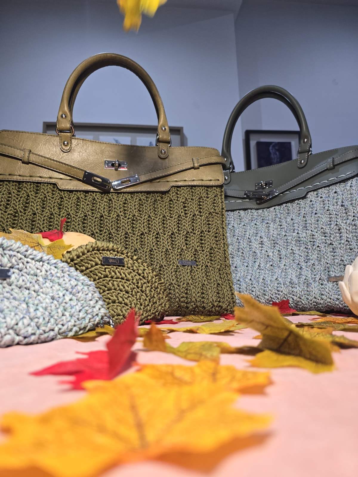 Handmade crochet bag