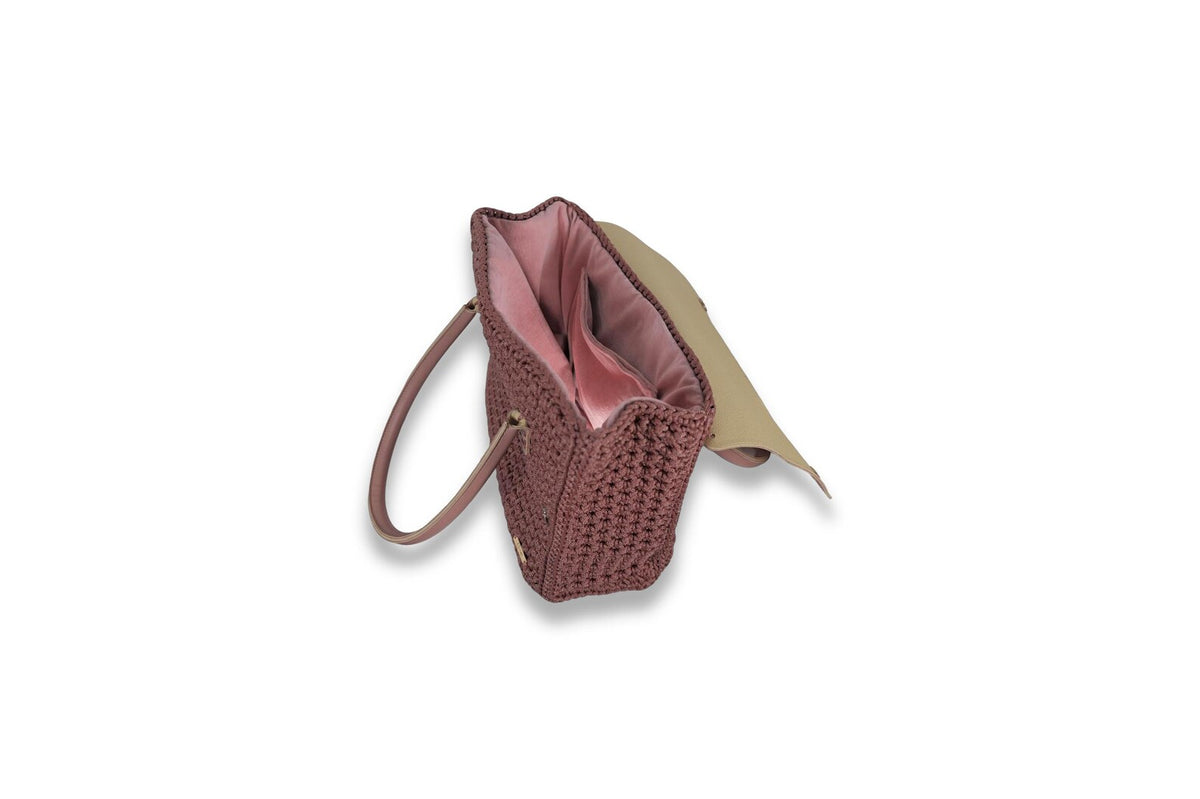 Handmade crochet bag