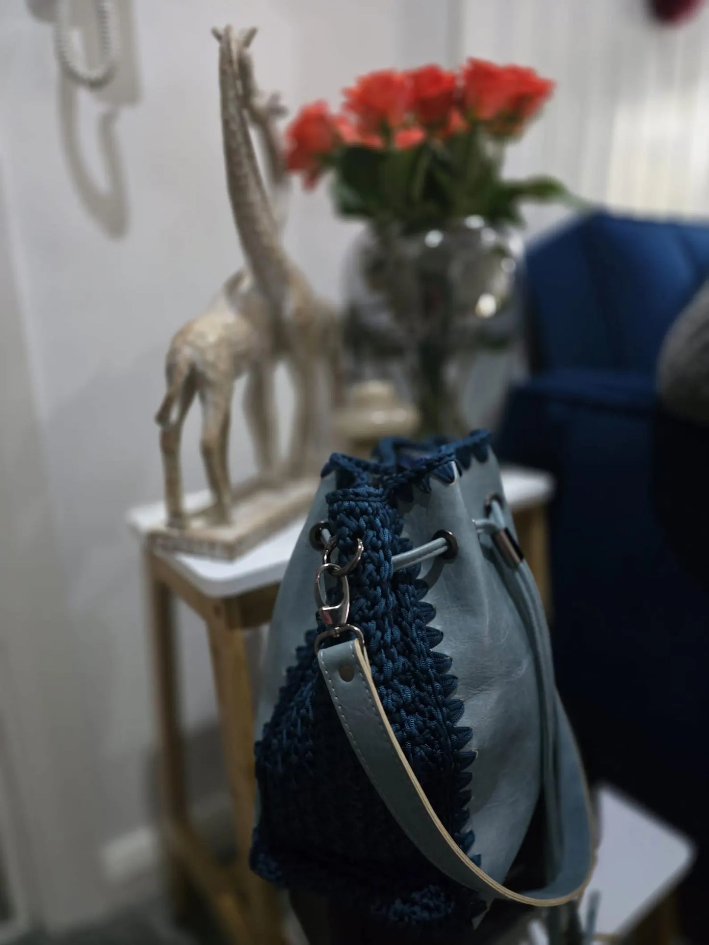 Handmade crochet bag