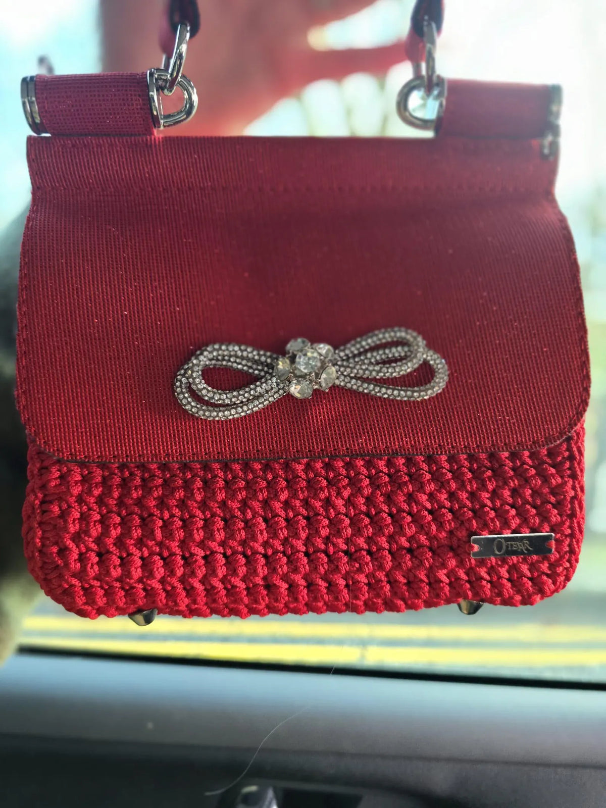 Handmade crochet bag