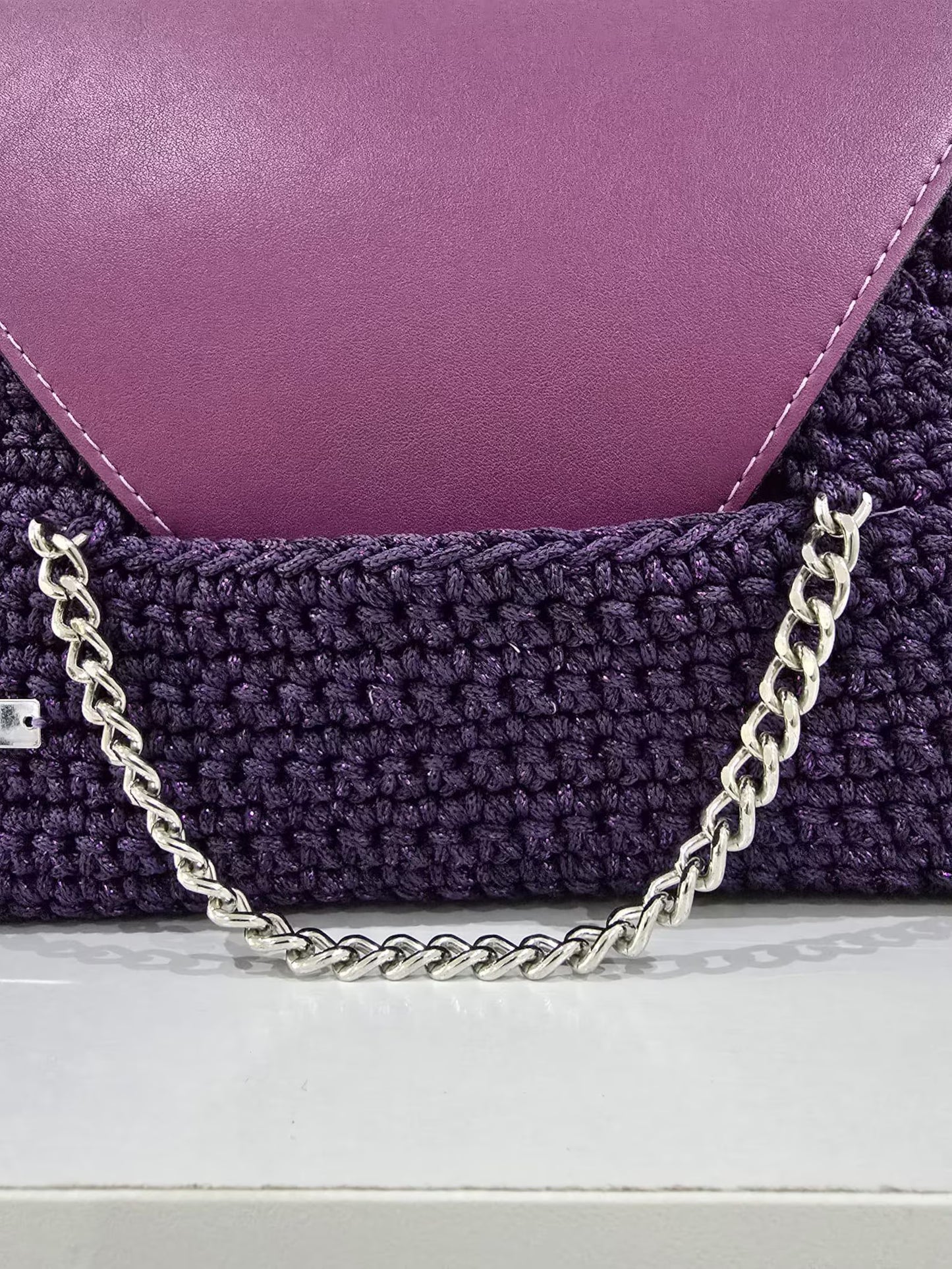 Handmade crochet bag