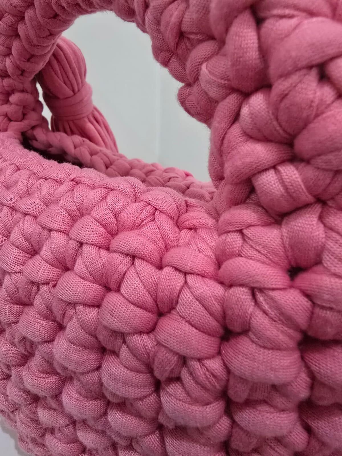 Handmade crochet bag