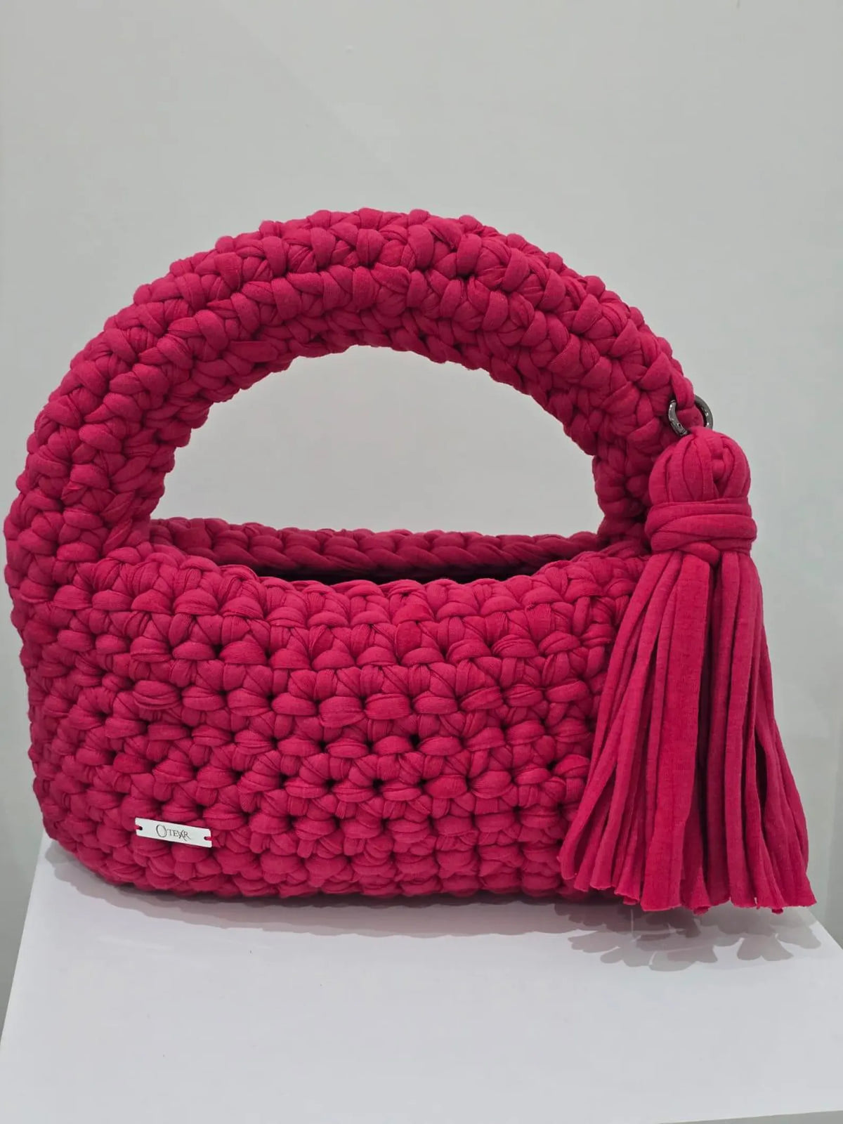 Handmade crochet bag