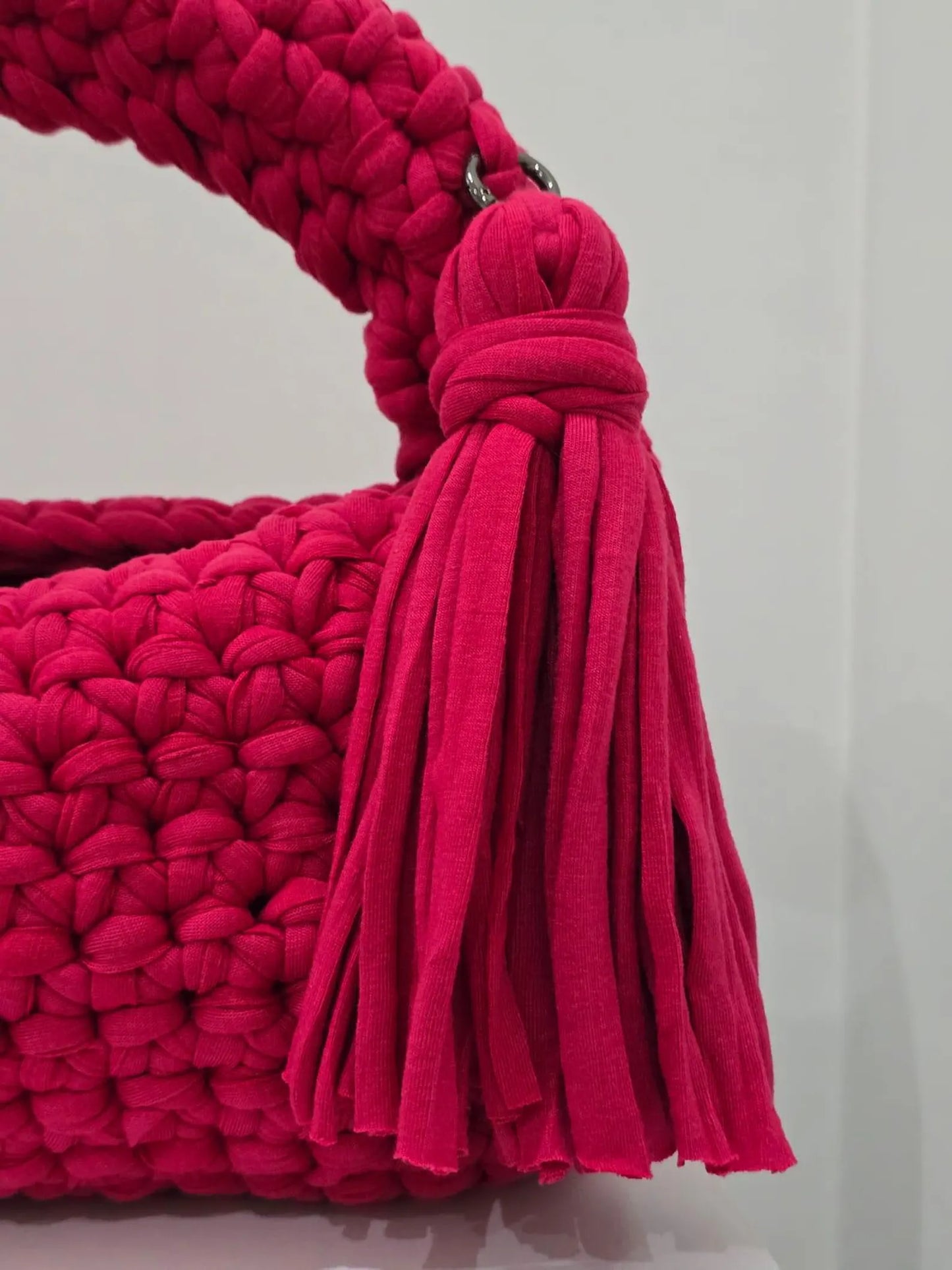 Handmade crochet bag
