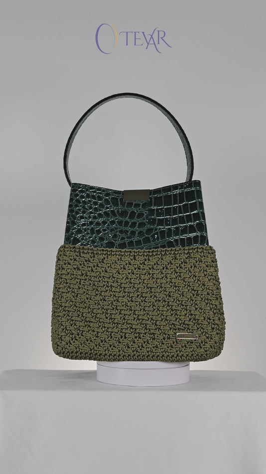 Handmade crochet bag
